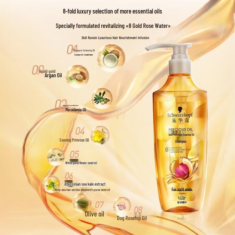 Schwarzkopf Gold Pure Oil-Infused Repair Shampoo