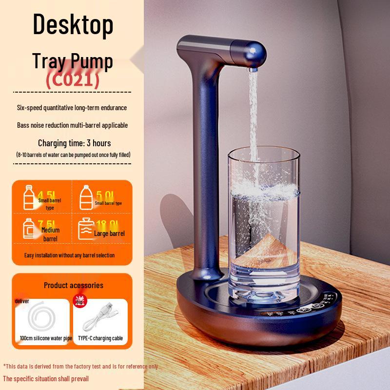 Electric Household Bottled Water Dispenser Pump: Fully Automatic Mineral Water Dispenser