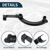Radiator Coolant Hose for Mercedes-Benz C250 SLK250 2012-2015 Good Sealing No.2712002352 Engine Front Water Pump Cooling Pipe Tube Black 1 Pcs