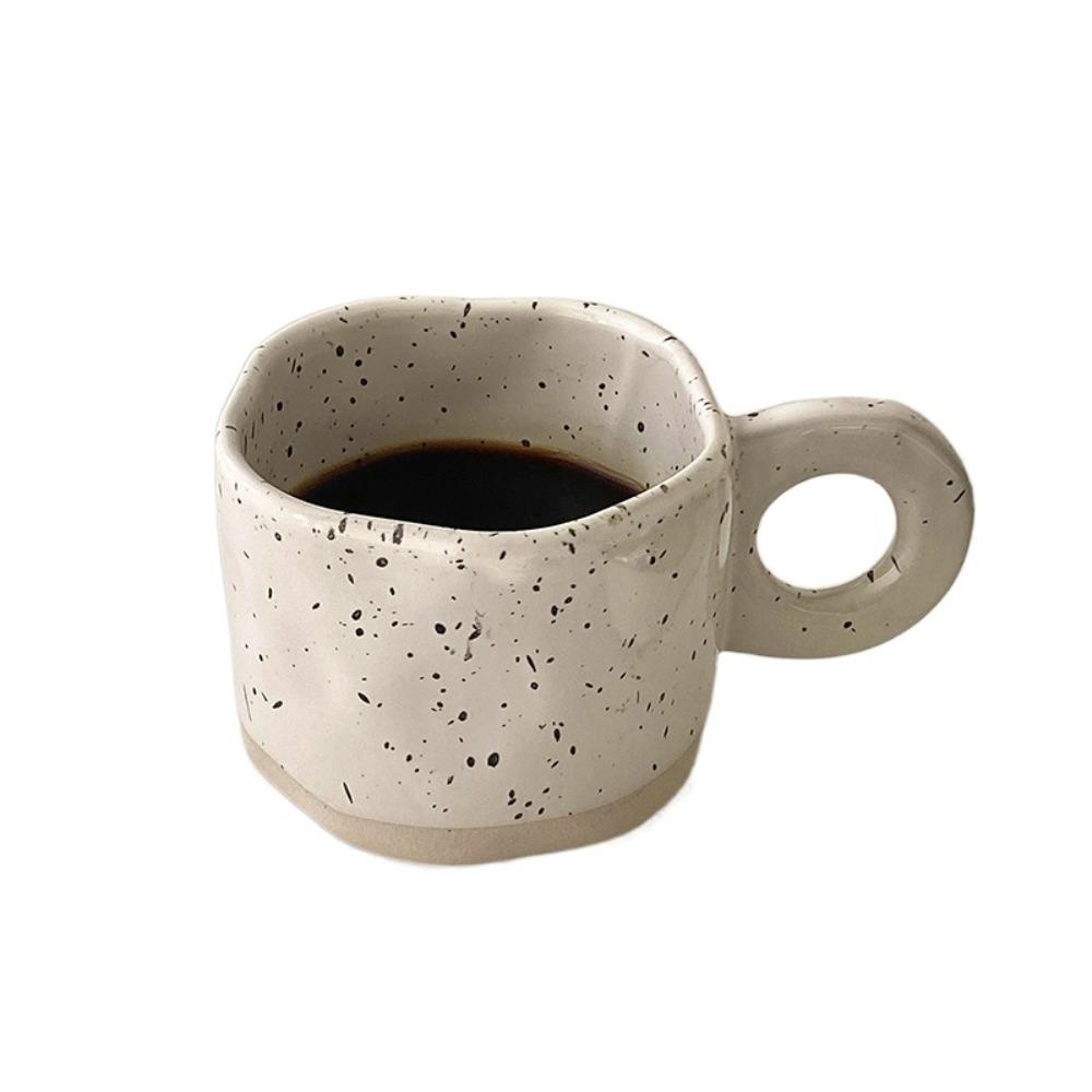 250ML Coffee Mug Splash Ink Design Water Cup INS Tea Cup  Breakfast