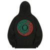 Khb0015 Pan'S Maze Fleece Hoodie - Black