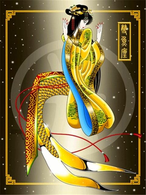 Helt kvadratisk diamantmaleri Duekorsstingsett Diamantbroderi Dyremosaikksalg Rhinestone Bilder Hjemmeinnredning