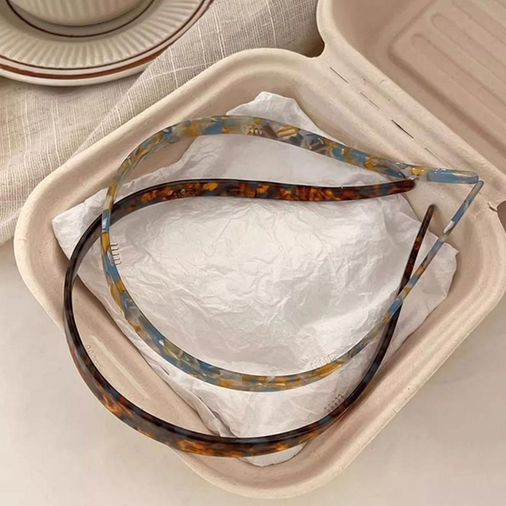 Women Universal Non-Clamping Ear Bone Hairband Summer High-End Elegant Anti-Slip Headband Festival Party Hairband Accessories