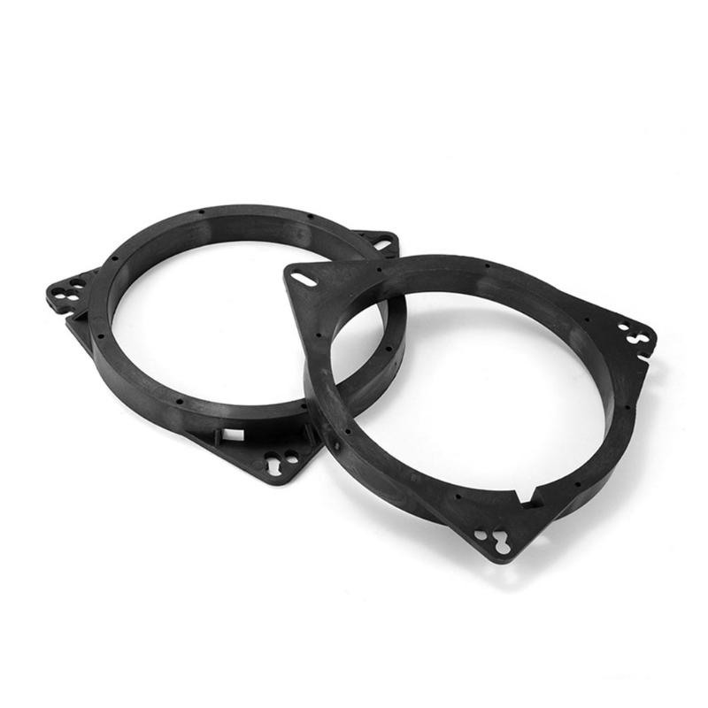 2 soportes de montaje de anillo adaptador de altavoz de 6,5 pulgadas para Toyota/Nissan Great Wall Emgrand, bocina de amortiguación sólida universal