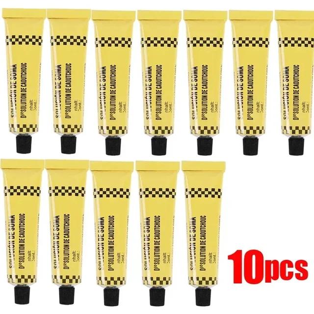 Universal Tire Repairing Glue 10/1PCS Car Motorcycle Bicycle Tyre Inner Tube Puncture Repair Portable Bike Patching Repair Glues