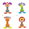 Elephant Lion Plush Rattle Toy With Sensory Development For Infants And Toddlers