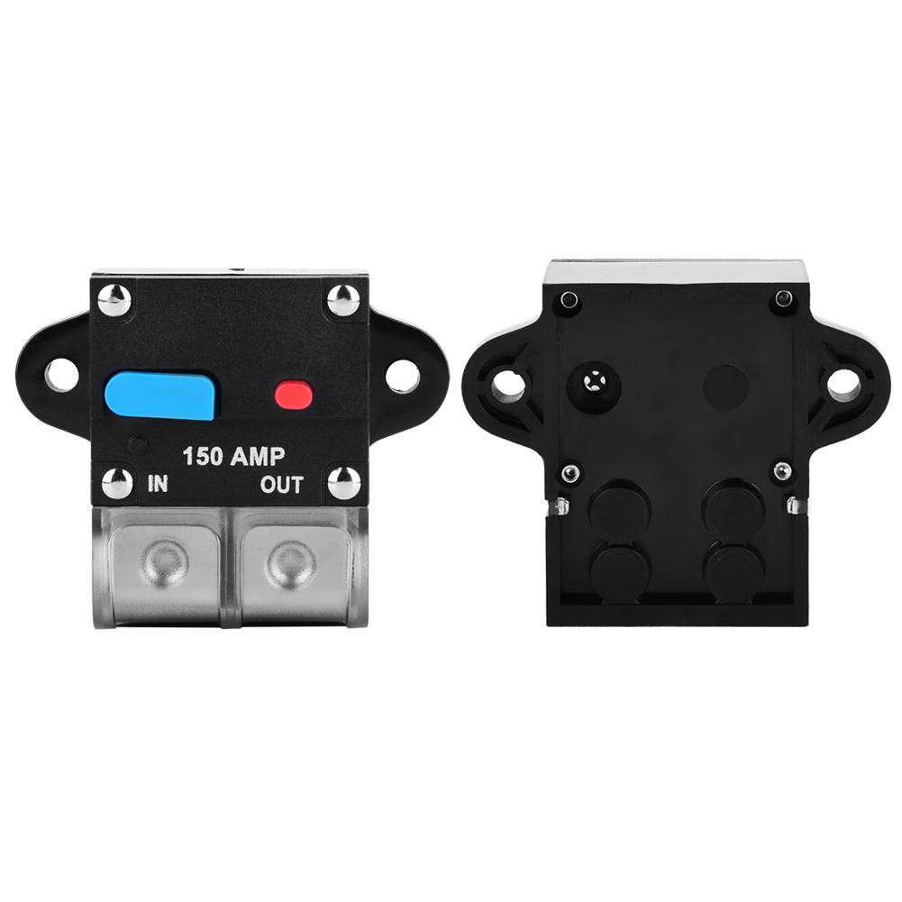 150A Circuit Breaker Automatic Reset Fuse Holder Inverter for Car Automotive
