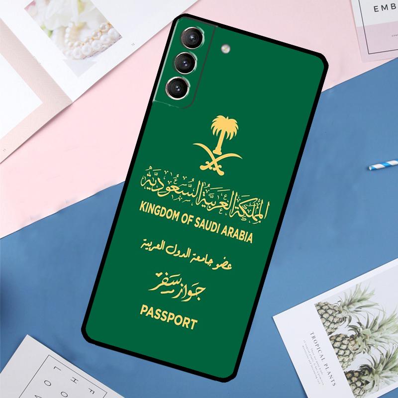Kingdom of Saudi Arabia Flag Case For Samsung Galaxy S22 S23 S24 Ultra S9 S10 Plus Note 10 20 Ultra S20 S21 FE Cover