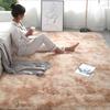 Shaggy Tie-Dye Carpet Printed Plush Floor Fluffy Mats Area Rug Living Room Mats