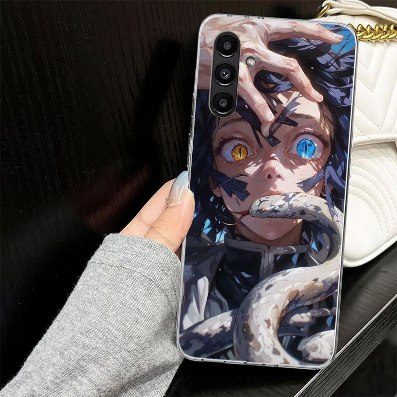 Iguro Obanai Demon Slayers Case for Samsung A17 A16 A56 A36 A26 A15 A55 A35 A25 A14 A54 A34 A24 Phone Cover A13 A53 A33 A23 A05S
