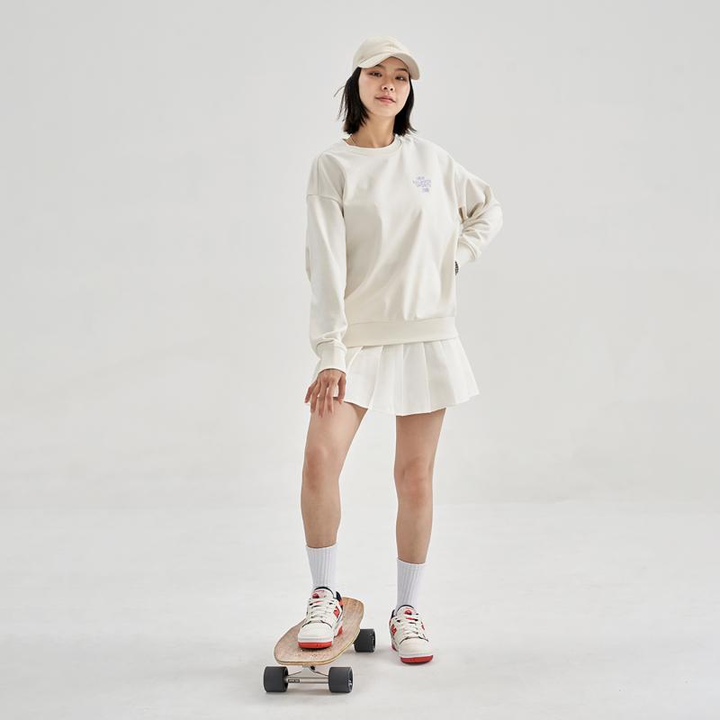 New Balance 550 Sea Salt True Red Sneakers BB550VTB