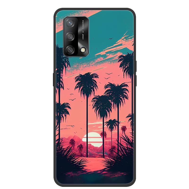 For Oppo A74 4G Case CHP2219 Funda Soft Silicone Cartoon Phone Case For Oppo A74 5G OppoA74 A 74 Cover Fundas Bumper Coque Capas
