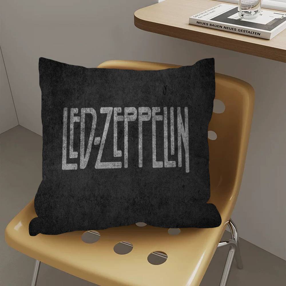 Vintage Band L-Led Z-Zeppelin Cushion Cover Pillowcase Upholstery Sofa Throw Pillow Home Decor Pillowcas