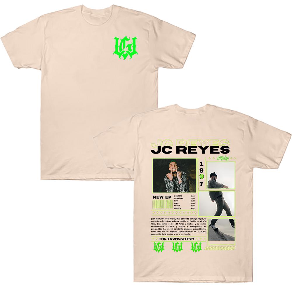 

Rapper Jc Reyes Album Tour 2025 Graphic T Shirts for Men Women Harajuku Hip Hop Fashion Cotton Tees Casual Oversized Streetwear S