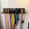 Wall-Mounted Cable Hanger Organizer 20 Slots Studio Storage Holder Cable Organizer for Guitar/Euro Rack/Computer Music Cables