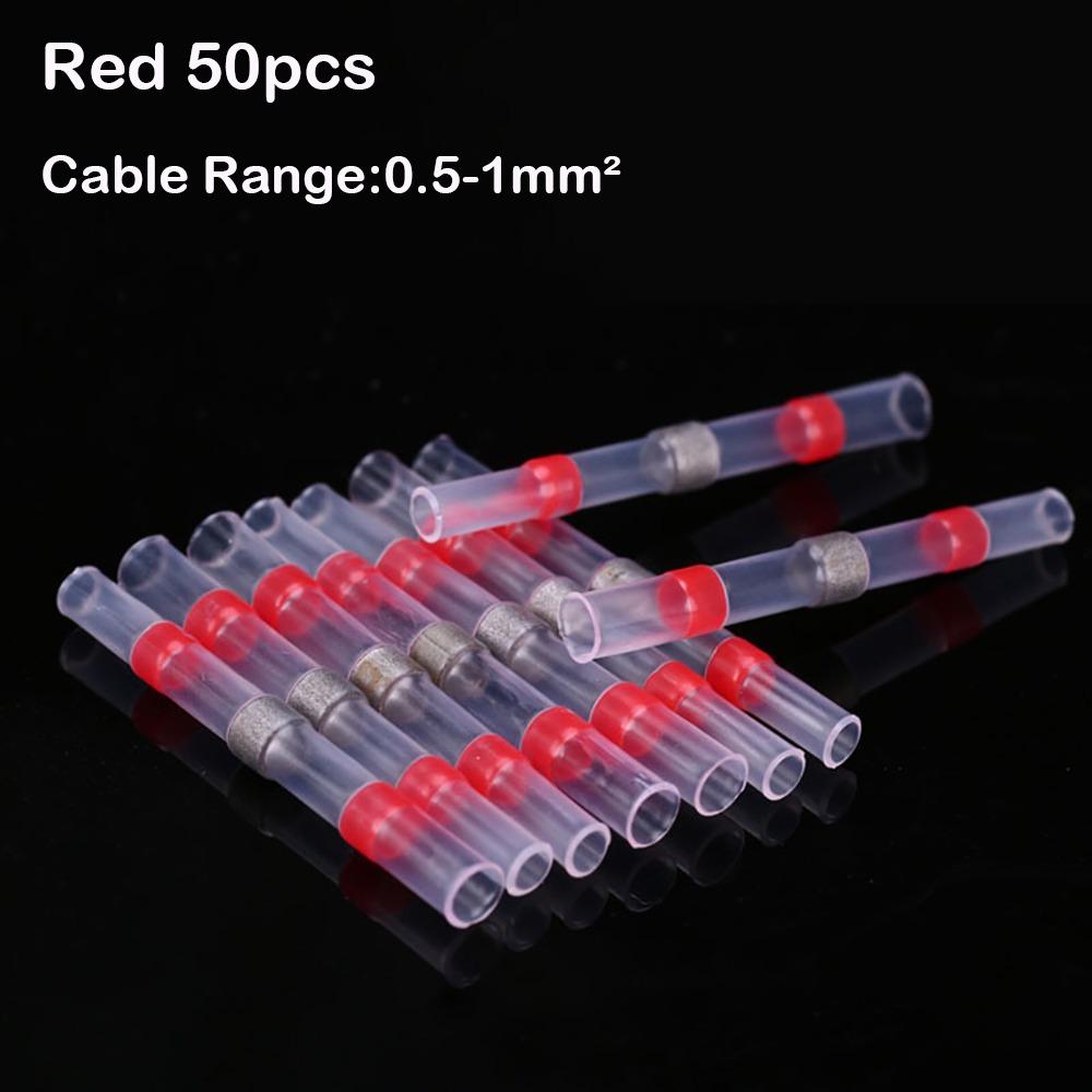 Heat Shrink Terminals Insulating Heat Shrinkable Sleeve Waterproof PE Wiring Terminal Solder Sleeve