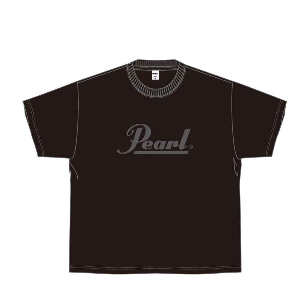 Pearl Big Silhouette Logo T-Shirt, Size L, POG-PDTS3#L