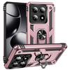 For Xiami Mi 14T Pro Shockproof Folding Armor Case For Xiami Mi 14T Stand Holder Ring Cover