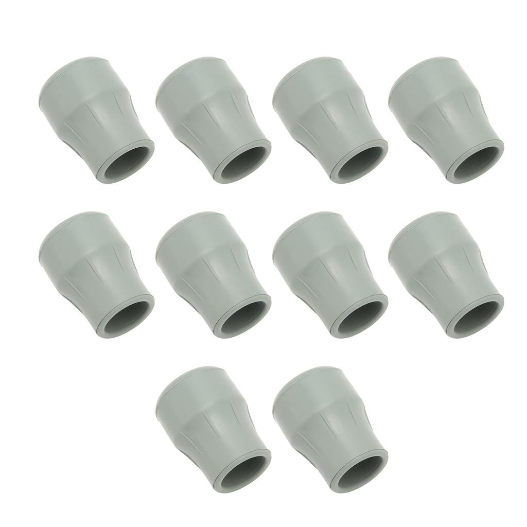 10 STÜCKE Gummi Puffer Krücken Spitzen Ersatz Rutschfest Gehstockspitzen Schutz 22mm Innendurchmesser