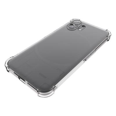 For Nothing Phone (2) Soft TPU Crystal Transparent Case Anti-Scratch Anti-Slip Phone Cover