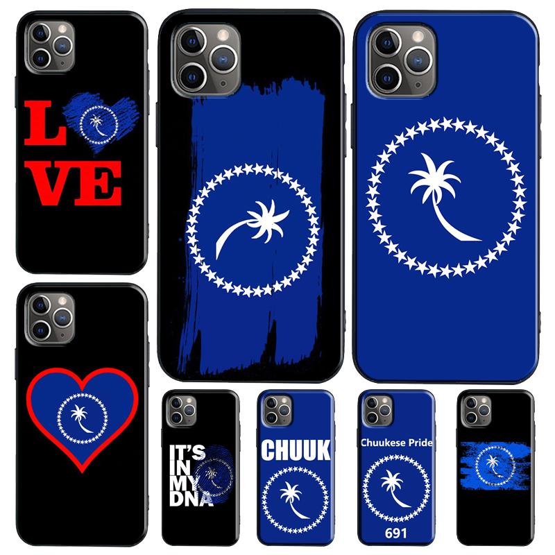 Chuuk Chuukese Pride 691 Flag Funda For Samsung Galaxy S26 S25 S24 S21 S22 S20 Ultra S9 S10 Plus S23 FE S25 FE Phone Case