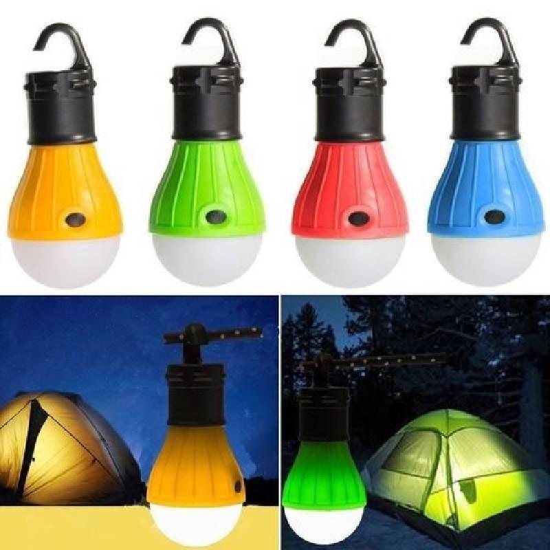 Portable Battery-powered Led Camping Lantern Waterproof Tent Light For Outdoor Adventures