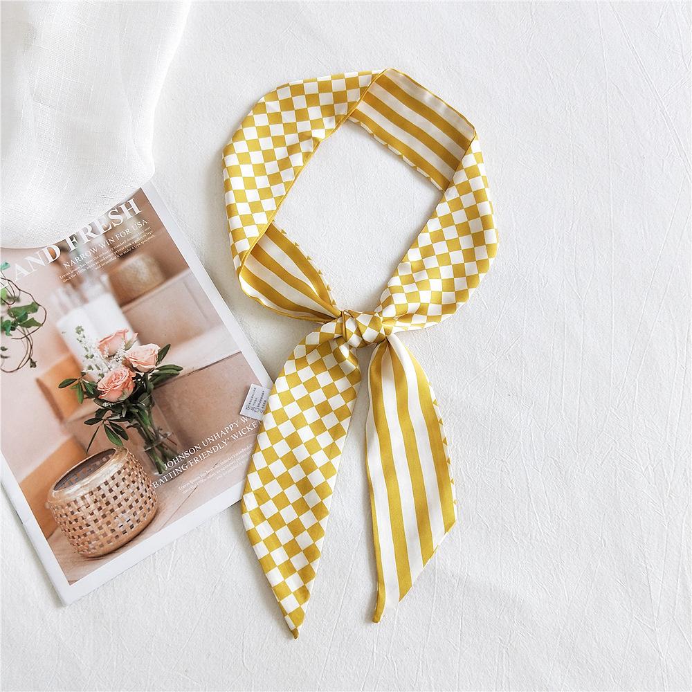 Neue Schals Seidenschals Damen Frühlings- und Herbstsaison Lange dekorative professionelle Schals Sommer Dünne Stile gepaart mit stilvollen Hemden