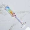 Rainbow Crystal Slim Waist Champagne Flute