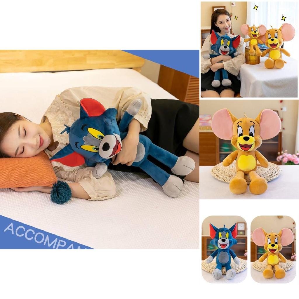Regalo de San Valentín Dibujos Animados Tom y Jerry Peluche Almohada Muñeco Relleno Niños