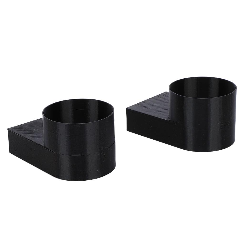 2 pièces Bouche d'aération de chauffage pour camping-car Déflecteur d'air 90 degrés 55 mm Remplacement pour chauffage de camping-car Truma Distribution d'air améliorée