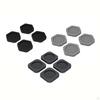 4 Pack Anti-Vibration Pads for Washing Machines, Foot Pads, Stop Walking, Noiseless, Multipurpose,