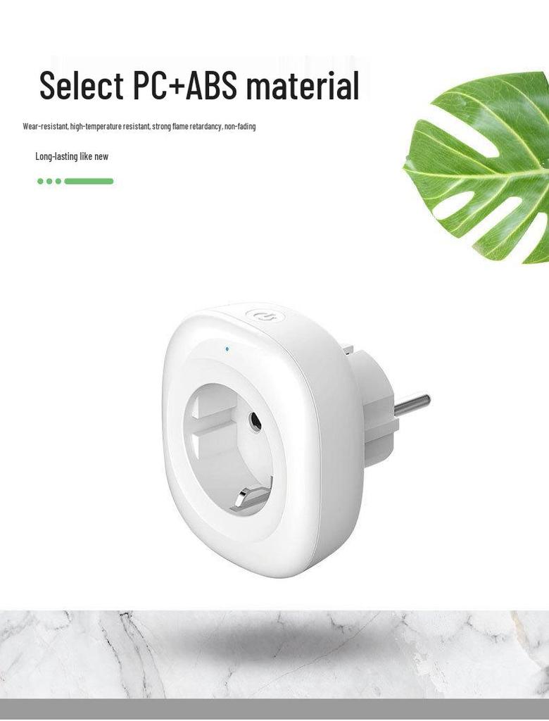 16A EU Smart WiFi Socket with Alexa & App Control – German Standard Plug