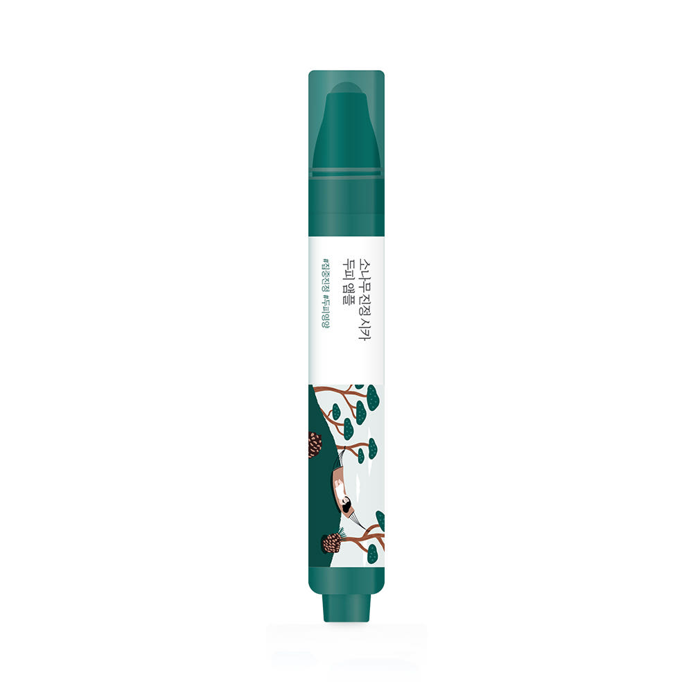 Round Lab Pine Calming Cica Scalp Ampoule Soothing & Strengthening Scalp Treatment 15ml