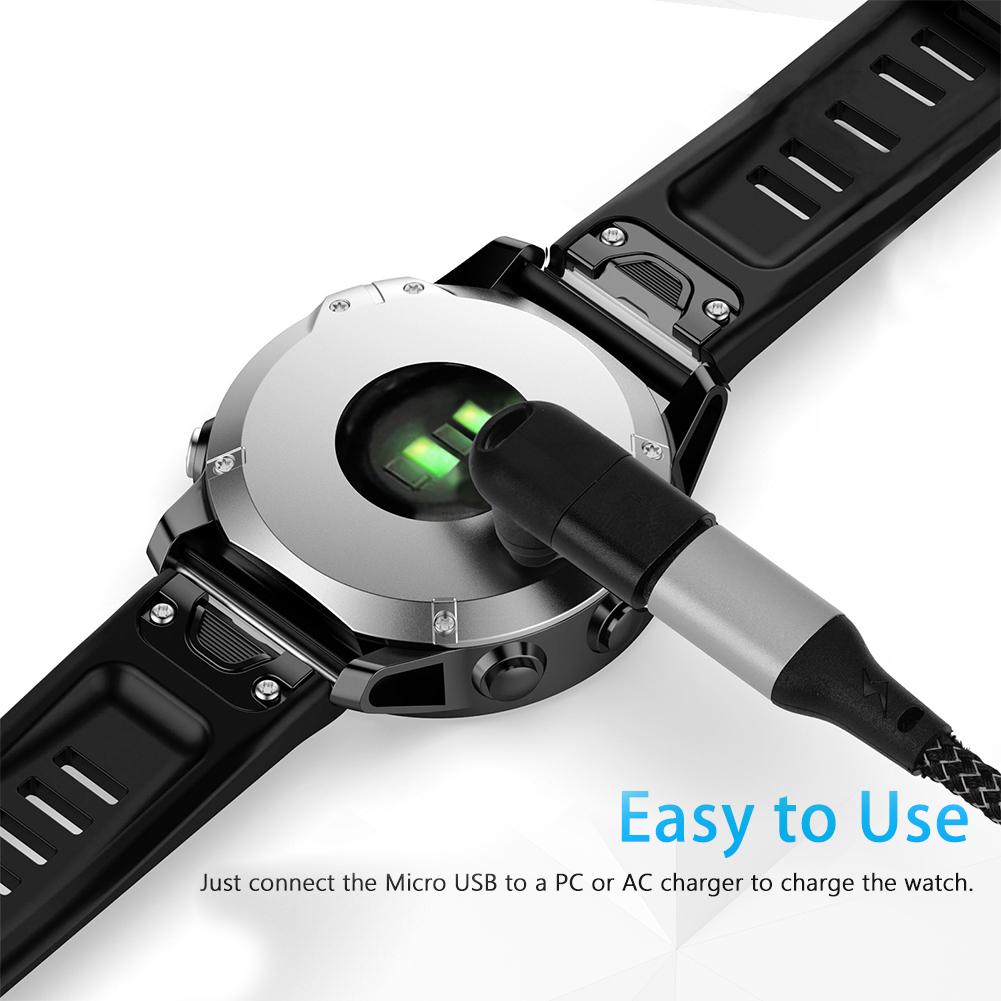 90 Degree 3D Elbow Charging Adapter Data Transmission Type-C Female To for Garmin Power Adapter for Garmin Fenix 6/6S/6X/5/5S/5X