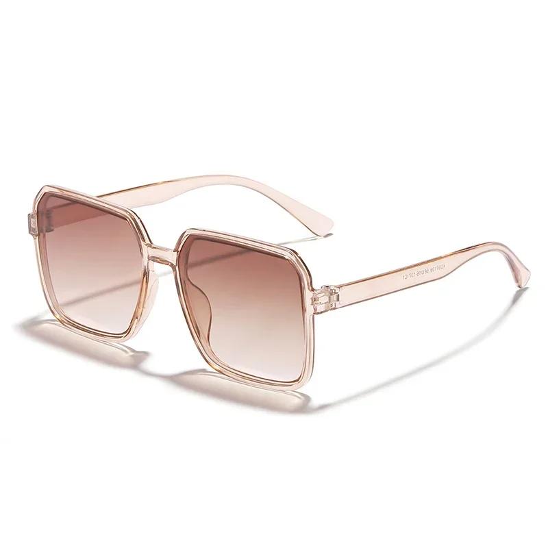 Square Sunglasses Women Men Men Vintage Brand Designer Fashion Sun Glasses Female Male Multicolor Mirror Gradient Oculos De Sol