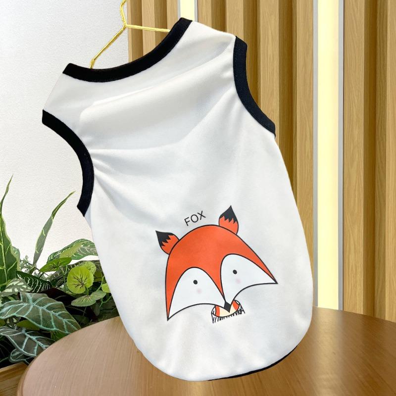 Summer Clothes for Puppies, Dogs and Cats, Thin Designs for Cats, Bichon Frises and Pets,Summer Dog Vests