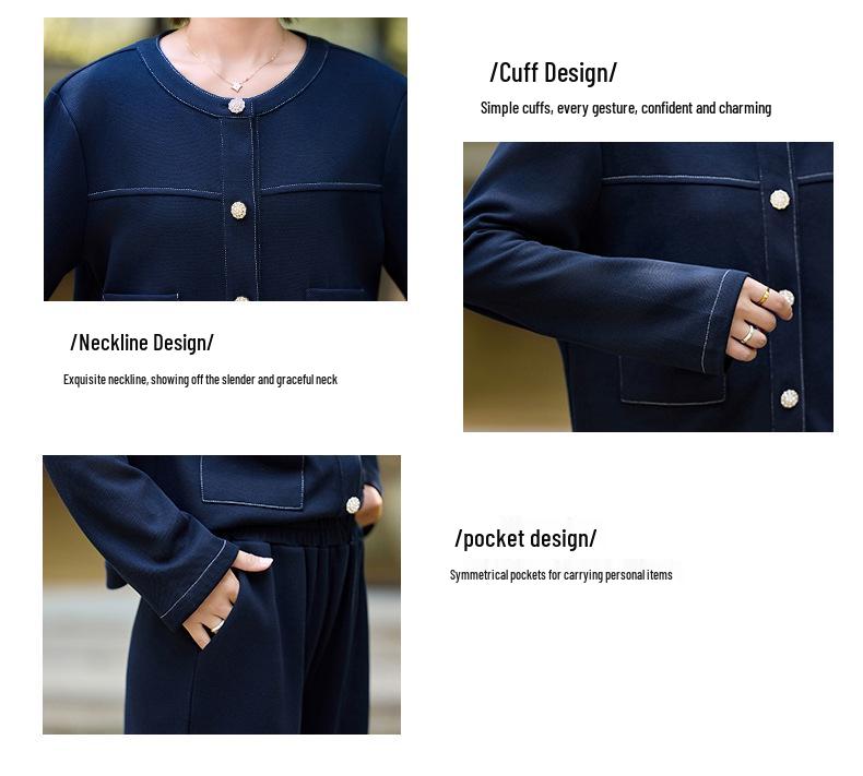 Giacca di jeans autunnale per la mamma: Top Corto Elegante e Versatile per Donne di Mezza Età e Anziane