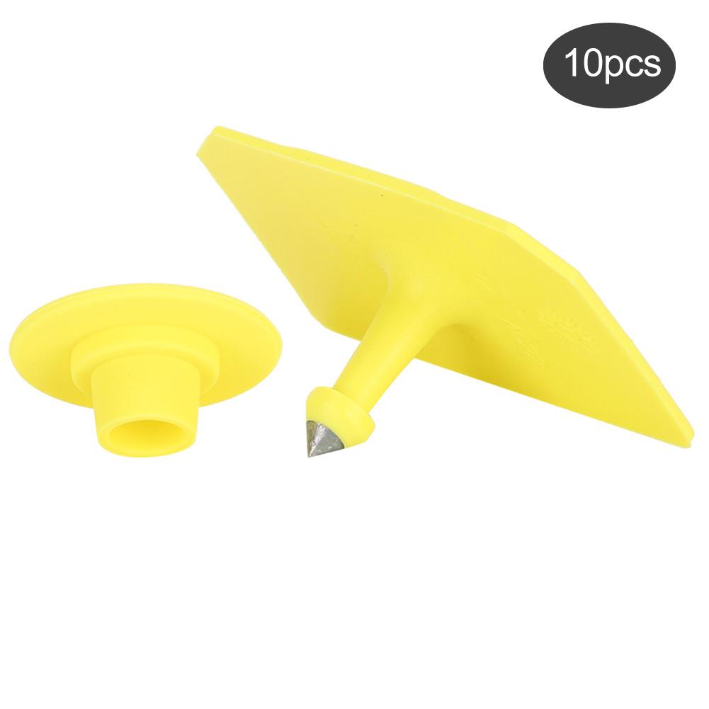 10pcs Animal Ear Tag Goat Sheep Pig Livestock Animal Ear Tag Label Farm Livestock SuppliesPig