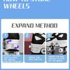 Teenagers  Skate Shoes Four-wheel Dual-use Roller Skates Double Row Walking Shoes for Kids