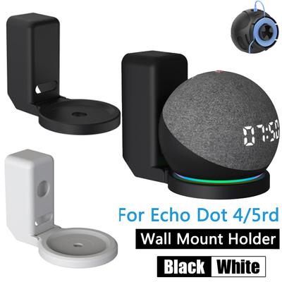 Für Echo Dot Wandhalterung für Amazon Alexa Echo Dot 4 5 3. Generation Lautsprecherhalterung Platzsparend mit Kabelmanagementständer