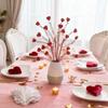 Romantic Heart Bouquet Branch Anti-splash Water Resin Artificial Twig Cutting Handicraft Exquisite