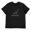 Gift for Dino's Fans Brachiosaurus T Shirts T-Shirt Cotton Man T-shirts Plain Basketball Graphic Tees Mens Tall T Shirts