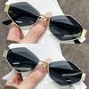 1/2PCS Retro Women Glasses Full Frame Black Decorative Lens Lightweight Comfortable Fashion Eyewear