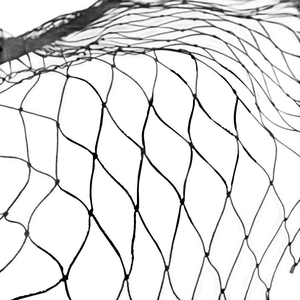 

Bird Netting Mesh Hawk Netting Anti Bird Netting Garden Deer Fence Netting Anti Bird Protective Garden Bird Net Fencing Mesh чорний