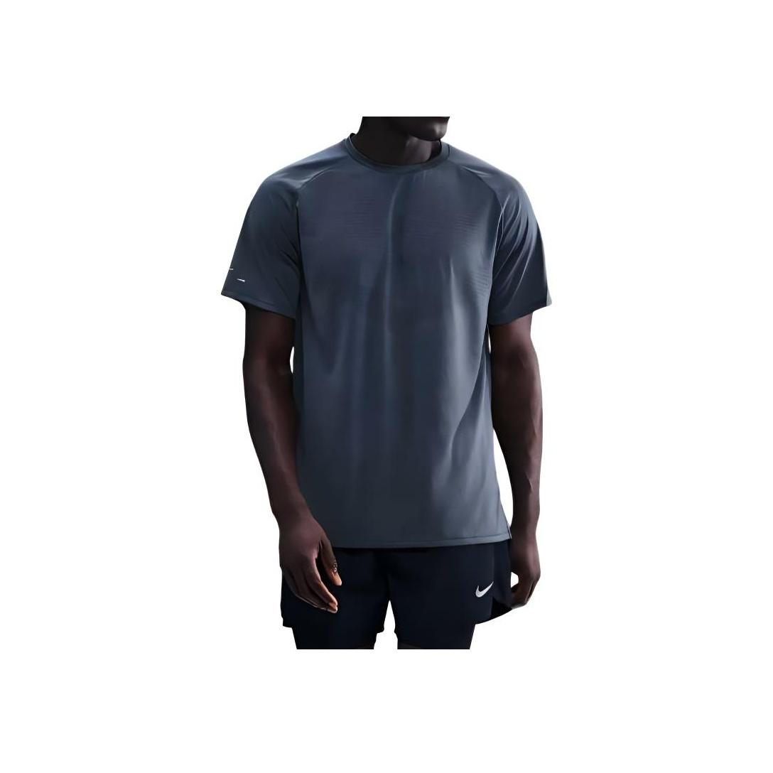 Nike Dri-FIT ADV Stride Simple Comfortable Versatile Solid Color Short Sleeve T-Shirt Men tops IH7495-437 S