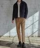 NODU Straight Leg Slacks [Beige]