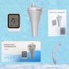 Smart Pool Thermometer IPX7 Waterproof Wireless Pool Temperature Monitor Easy Read Digital Pool Thermometer for Swimming Pools