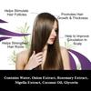 EELHOE Spray capillaire oignon romarin Hydratation profonde Cuir chevelu Lisse & Brillant Spray revitalisant pour cheveux