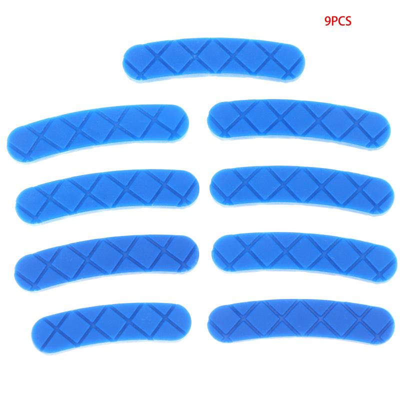 New 9Pcs Mps6 6Dct450 Transmission Clutch Rubber Thrust Washer Kit Transmission Buffer Blocks Gasket синий