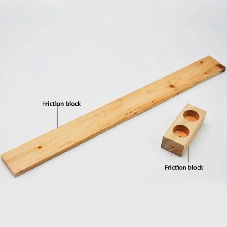 Wooden Physics Friction Board For Mechanics Experiment Demonstration Tool Hands On Mechanics Learning Toy